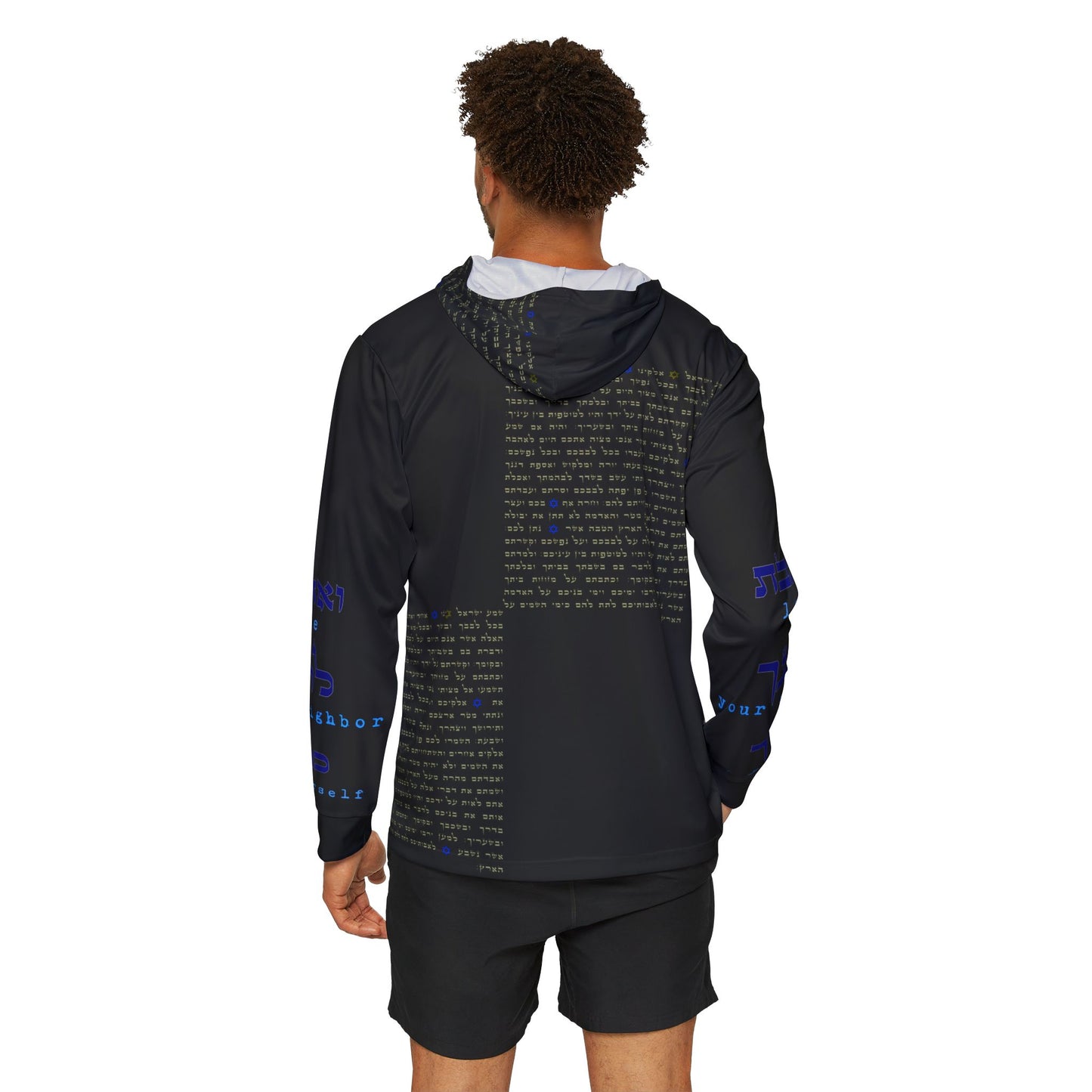 Baruch's Angel Black Graphic Hoodie
