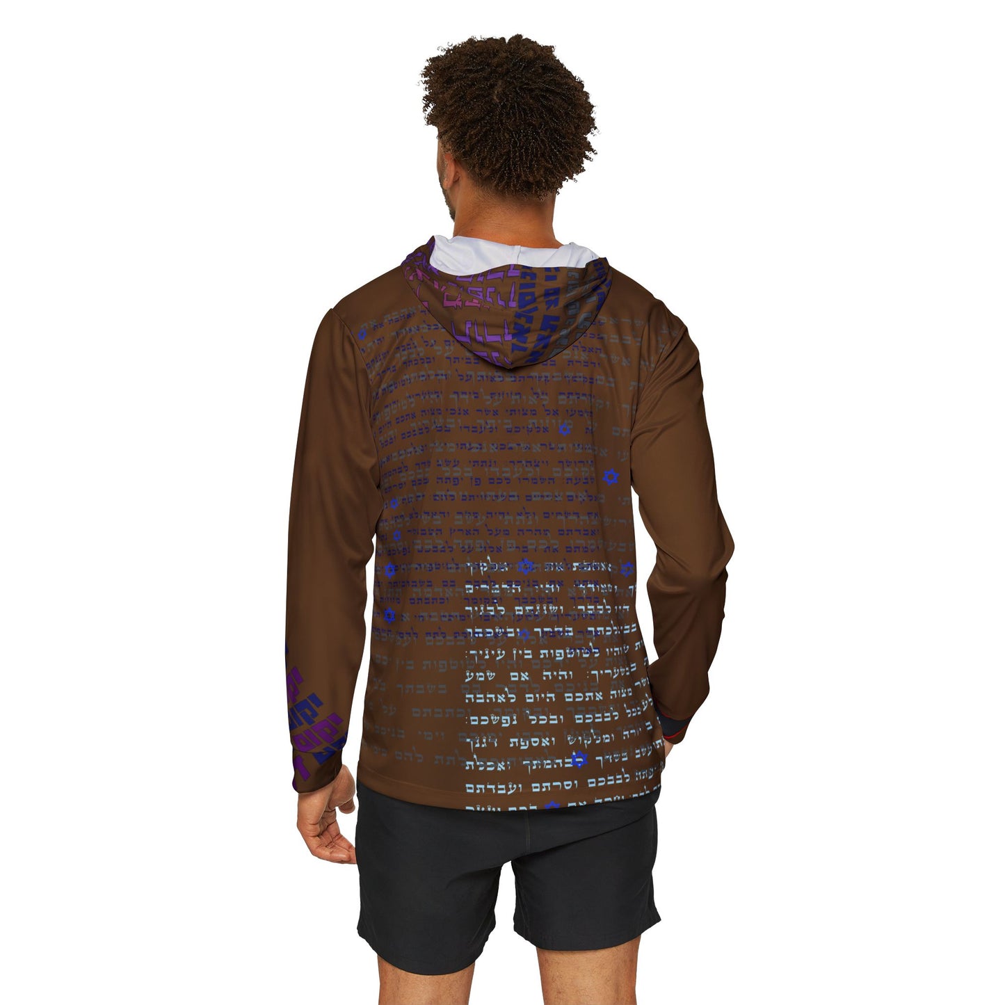 Brown Graphic Hoodie