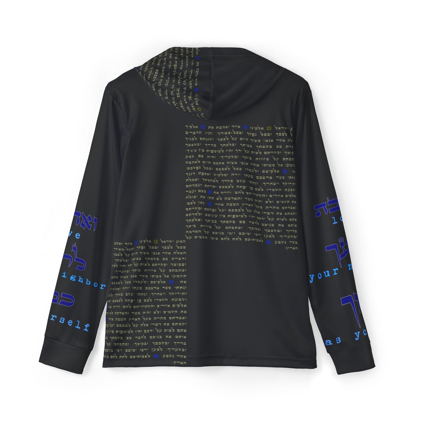Baruch's Angel Black Graphic Hoodie