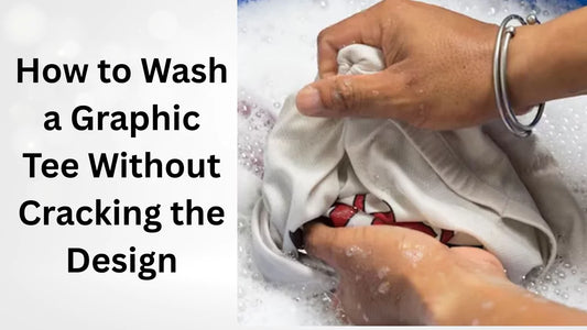 How to Wash a Graphic Tee Without Cracking the Design