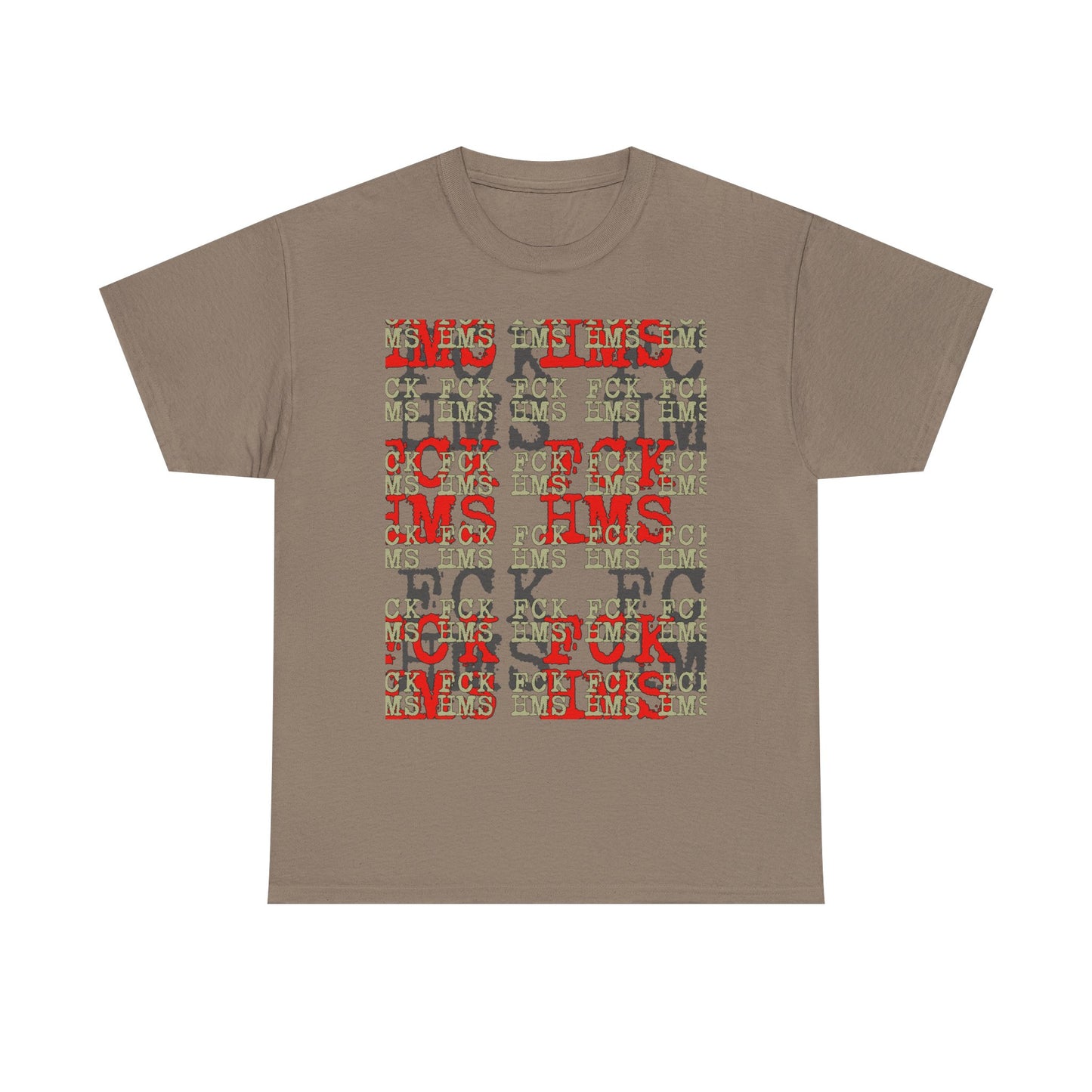 FCKHMS pattern Heavy Cotton Tee
