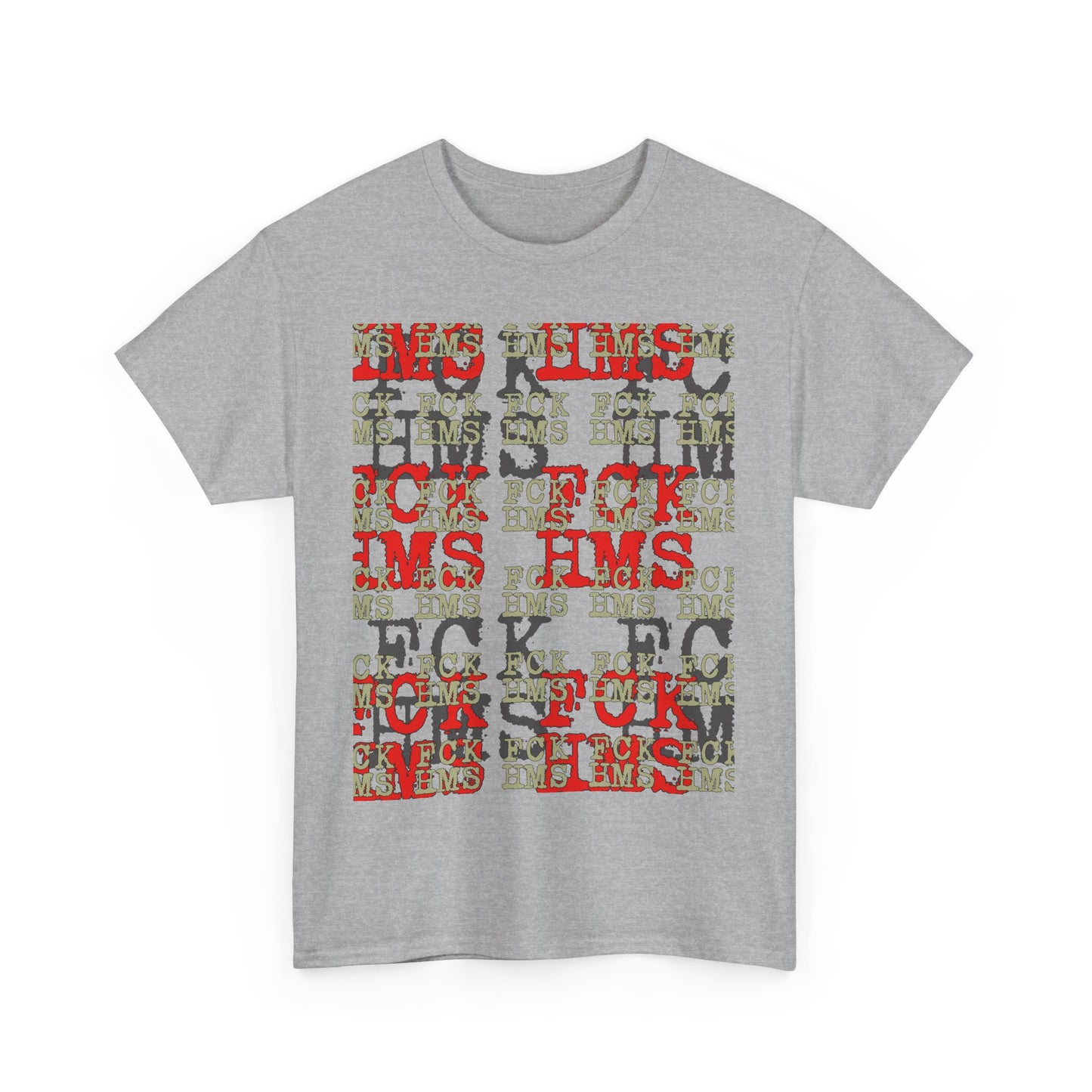 FCKHMS pattern Heavy Cotton Tee