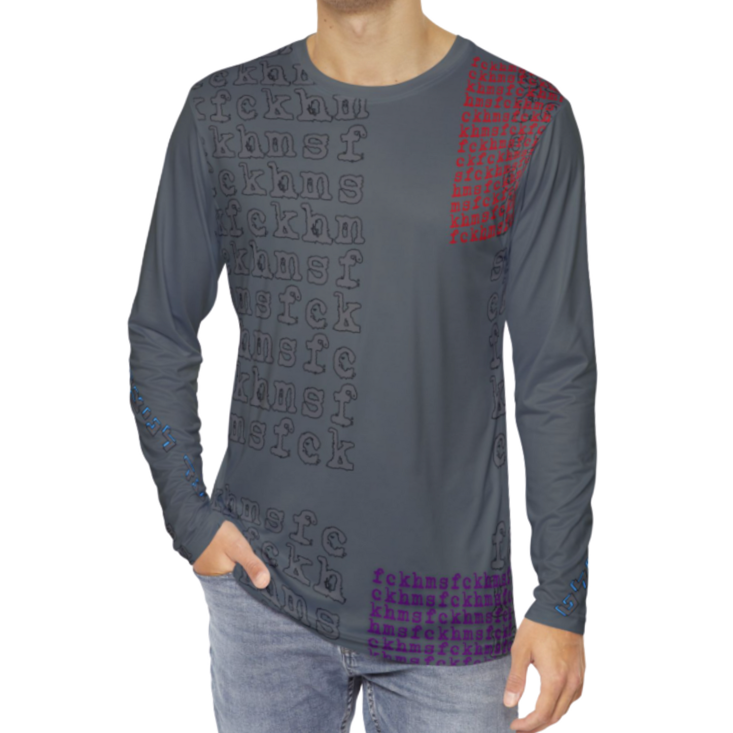 FCKHMS Adult Longsleeve Poly Tee