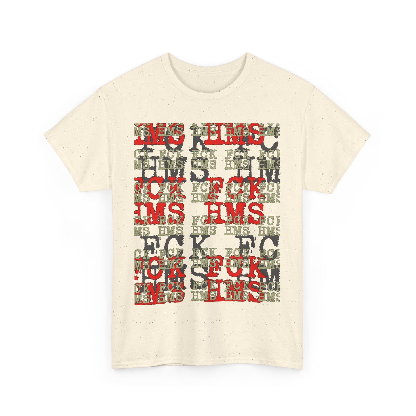 FCKHMS pattern Heavy Cotton Tee