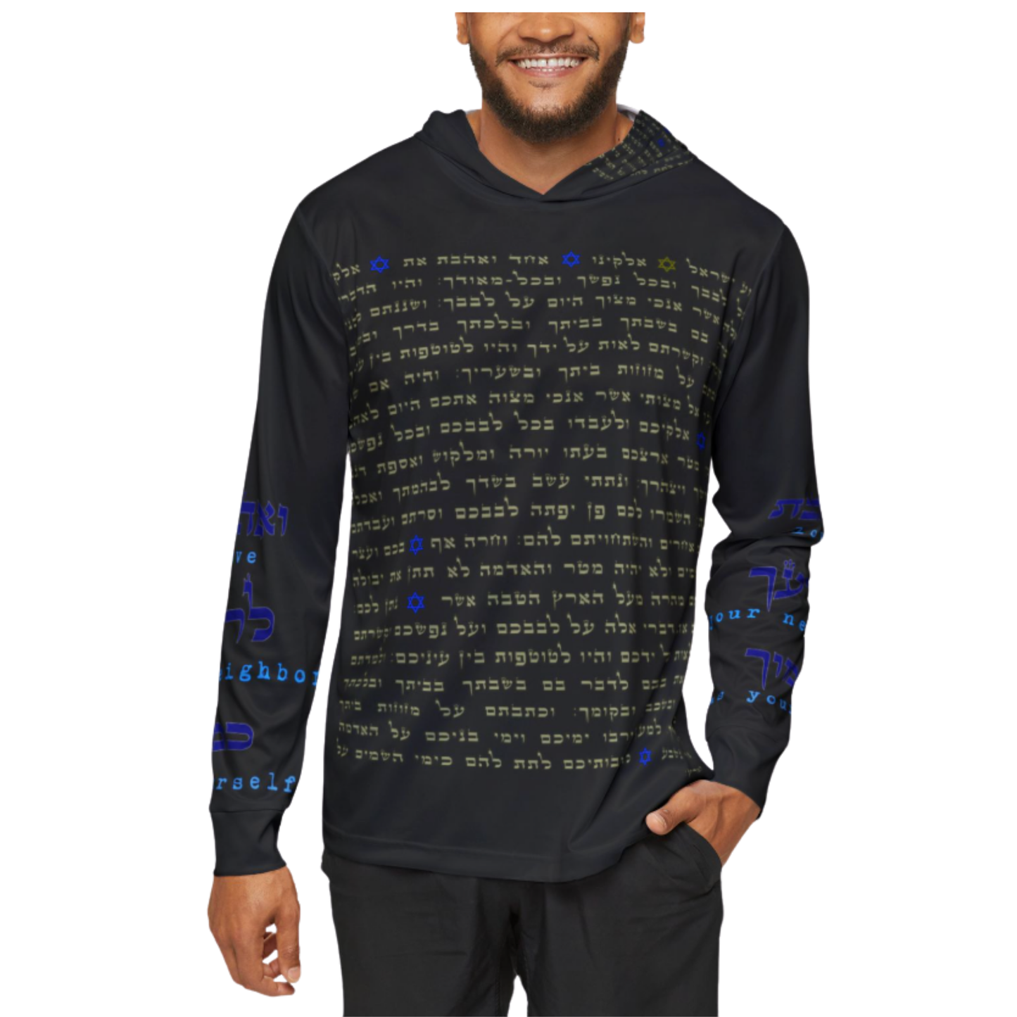 Mezuzah Print Hoodie