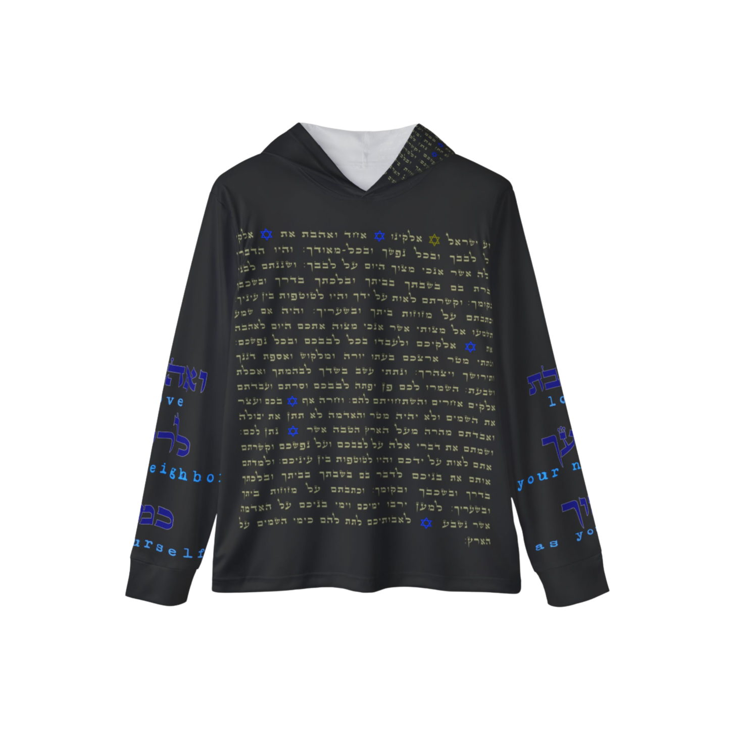 Mezuzah Print Hoodie
