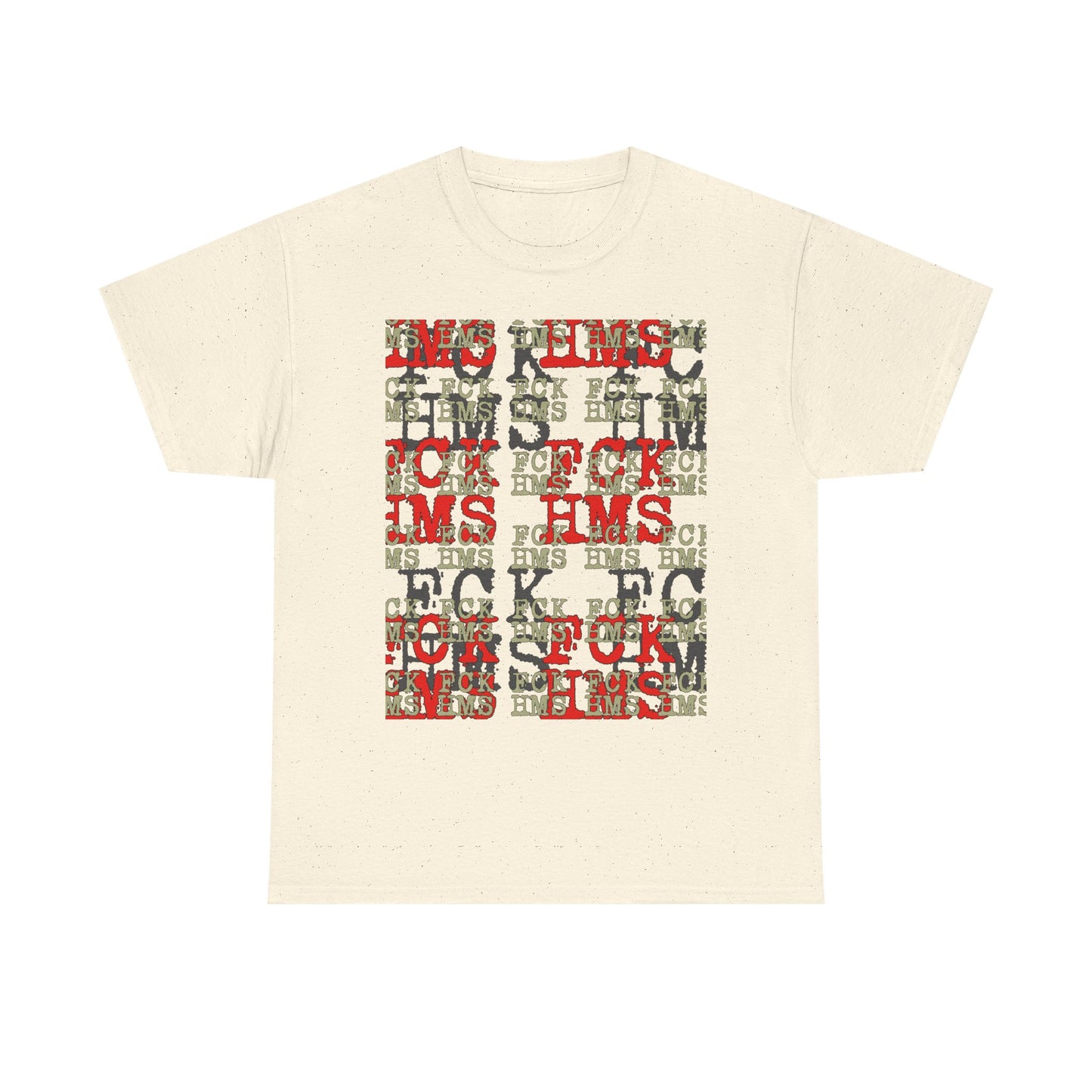 FCKHMS pattern Heavy Cotton Tee