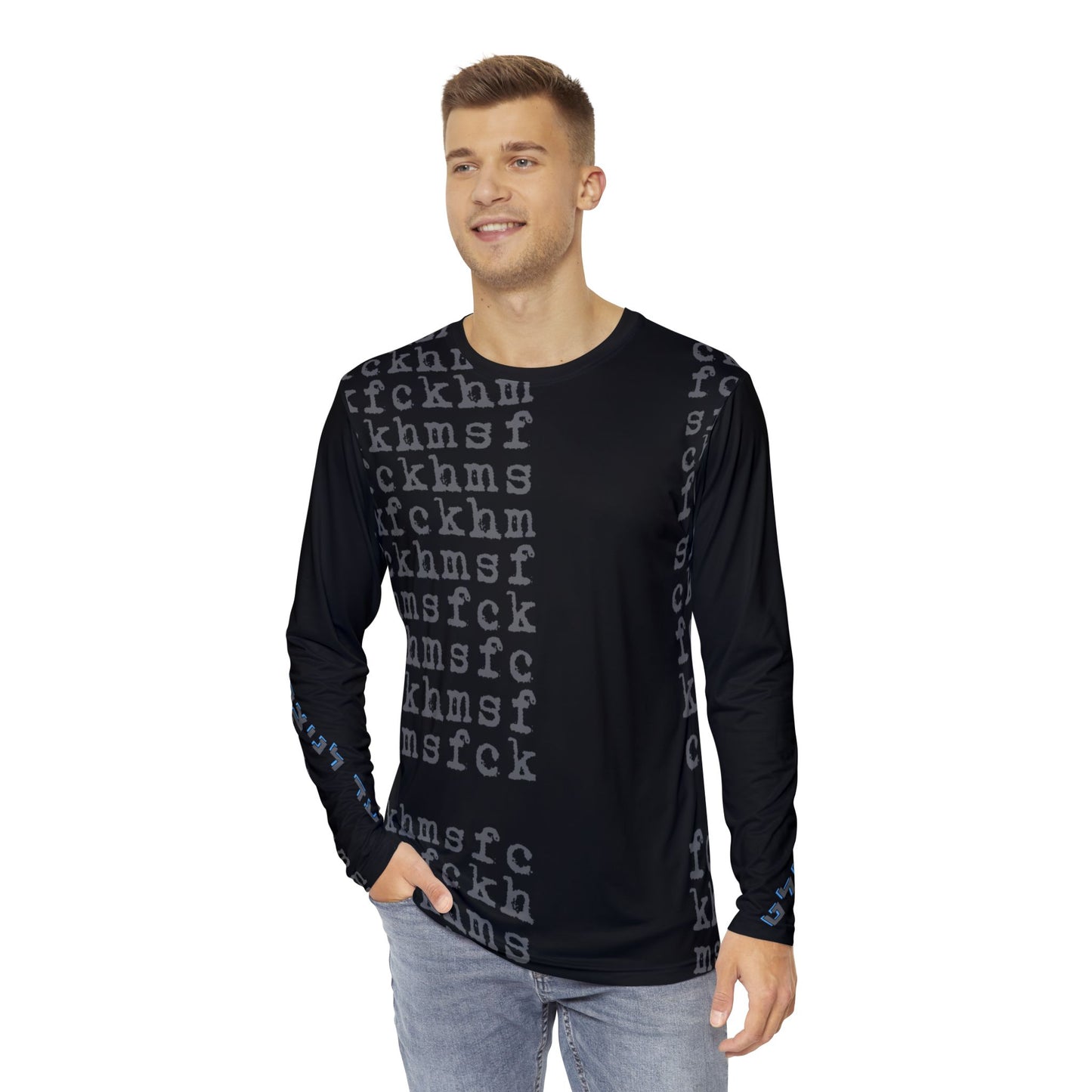 ADULT Longsleeve Poly Glatt Kosher: Stand with Israel, Defeat Hamas, Remember the 6 Million, Bring Home the Hostages, G*d bless the IDF